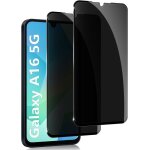 X2 verres tremp� pour samsung galaxy a17 5g / a17 4g / a16 5g / a16 4g / a26 5g - film noir anti espion ...