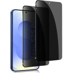 X2 verres tremp� pour samsung galaxy s25 plus 5g - film noir anti espion priv� vitre protection ecran ...