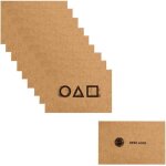 Cartes dinvitation - squid game - 20 pices - papier - 9x6cm - mixte