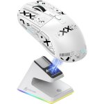 X6 souris superlight 49 g avec station de chargement magnétique pixart paw3395 souris de jeu sans fil ... X6 souris superlight 49 g avec station de chargement magnétique pixart paw3395 souris de jeu sans fil ...