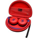 Xanad tui pour casque jbl jr310bt bluetooth sans fil pliable rouge rouge housse pour casque audio