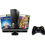 Xbox 360 4go + kinect + adventures + disneyland kinect