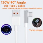 Xiaomi 120w 67w 33w c�ble usb type c turbo cordon de chargeur rapide mi 14 13t 12 11 pro note 14 pro ...