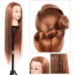 Xilisa professionnelle tte dapprentissage  coiffer - 24 pouce pro tte  coiffer avec support - rentable ...