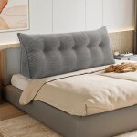 Xjing - coussin de lecture triangulaire individuel pour le litle canap le tatami le transat ?160 * 50 ...