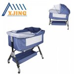 Xjing lit de voyage bleu marine inclinable - 104 * 52 * 103 - 115cm - tagre sous le lit - 4 positions ...