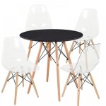 Xjing table � manger ronde en fil de fer table basse sans jointure peu encombrante capacit� de charge ...