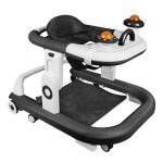 Xjing - trotteur marche bébé evolutif 3 en 1 - 5 réglable en hauteur - pour 6 à 18 mois - noir Xjing - trotteur marche bébé evolutif 3 en 1 - 5 réglable en hauteur - pour 6 à 18 mois - noir