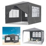 Tonnelle de jardin - xmtech - 3x3m - �tanche - autoportante - facile � assembler