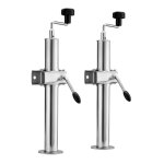 Xpotool 2 b�quilles de support ? 130 x 90 x 760 mm ? capacit� 2000 kg ? r�glables en hauteur 510 - 760 ...