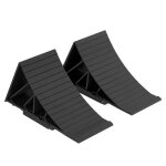 Xpotool lot de 2 cales de roue ? 220 x 90 x 110 mm ? en hdpe robuste ? Xpotool lot de 2 cales de roue ? 220 x 90 x 110 mm ? en hdpe robuste ?
