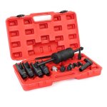 Xpotool kit d?extracteur d?injecteur diesel - 4 inserts 6 pans 25 - 30 mm - douille 6 pans creux 125mm ...