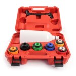 Xpotool kit de tr�mie de remplissage d?huile 8 pi�ces - avec entonnoir bras rallonge et 6 adaptateurs ...