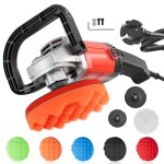Xpotool machine polir meuleuse 1200w 3000 tr. / min polisseuse 6 niveaux ponceuse rotative set