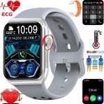 Xtraditech montre connecte ecg cardiofrquencemtre thermomtre moniteur multiparamtrique cran hd181 ...