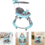 Xuanyu - 3 en 1 trotteur bebe evolutif filles gar�ons - avec musique + roue silencieuse - r�glable - ...