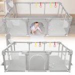 Xuanyu. parc bebexxl pliable parc modulable bb avecbarrieres / filets / balle ocanique / 4 poignes ...