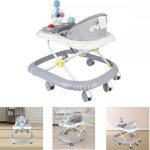 Xuanyu - trotteur marche b�b� evolutif 4 en 1 - avec musique - anti - retournement - apprendre � marcher ...