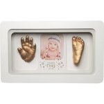Xx small 40 - 2e - 008 cadre - photo et moulage empreintes 3d bb main et pied une petite toile est ...