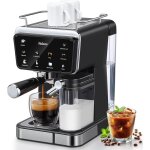 Yabano machine � expresso 20 bars avec mousseur � lait automatique de 500 ml 6 boissons cafeti�re cappuccino ...