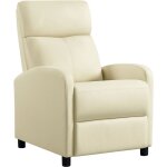 Yaheetech fauteuil releveur en similicuir chaise de salon rembourr� convertible confortable avec repose ...
