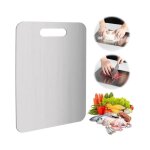 Planche  dcouper - nobrand - yamato - titane - 34x23cm - design lgant et simple