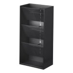 Yamazaki - tour de rangement maquillage - h25 cm - noir - noir Yamazaki - tour de rangement maquillage - h25 cm - noir - noir