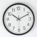 Yangbaga horloge murale moderne design intemporel avec cadran ultra - transparent circulaire super silencieuse ...