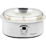 Yaourti�re - browin - 801015 - 7 pots en verre - thermostat r�glable - 20 w