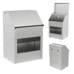 Yaskilosiu 15kg mangeoire automatique distributeur automatique fixation murale grande capacit� anti - ...