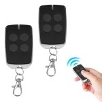 Yaskilosiu lot de 2 tlcommande de porte de garage tlcommande keytis garage portail universelle keypop ...