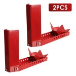 Yaskilosiu 2x b�quille avant moto l�ve moto avant avec bras r�glable support de roue moto sur roulettes ...