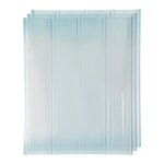 Yaskilosiu 3pcs plaque de couverture ondul� transparent l. 90 x l. 120 cm ep. 2 mm couverture (accessoires ...