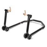 Yaskilosiu b�quille arri�re moto l�ve moto arri�re avec bras r�glable support de roue moto sur roulettes ...