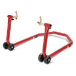 Yaskilosiu béquille arrière moto lève moto arrière avec bras réglable support de roue moto sur roulettes ... Yaskilosiu béquille arrière moto lève moto arrière avec bras réglable support de roue moto sur roulettes ...