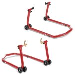 Yaskilosiu b�quille avant arri�re moto l�ve moto arri�re avec bras r�glable support de roue moto sur ...