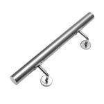 Yaskilosiu main courante en acier inoxydable v2a rampe descalier support mural - au choix 140 cm barre ...
