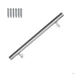 Yaskilosiu main courante en acier inoxydable v2a rampe descalier support mural - au choix 80 cm barre ...