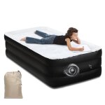 Yaskilosiu matelas gonflable 1 personnes avec pompe �lectrique int�gr�e gonflage en moins de 3 min matelas ...