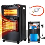 Yaskilosiu poele à gaz noir pliable 42kw chauffage dappoint interieur allumage piezo tuyau gaz + détendeur ... Yaskilosiu poele à gaz noir pliable 42kw chauffage dappoint interieur allumage piezo tuyau gaz + détendeur ...