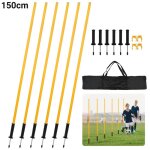 Yaskilosiu poteaux dagilit� piquets de slalom football accessoires dentra�nement entra�nement poteaux ...