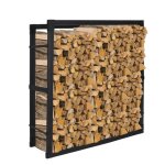 Yaskilosiu range bûche rangement intérieur extérieur Étagère en métal stockage bois intérieur noir mat ... Yaskilosiu range bûche rangement intérieur extérieur Étagère en métal stockage bois intérieur noir mat ...