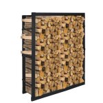 Yaskilosiu range bûche rangement intérieur extérieur Étagère en métal stockage bois intérieur noir mat ... Yaskilosiu range bûche rangement intérieur extérieur Étagère en métal stockage bois intérieur noir mat ...