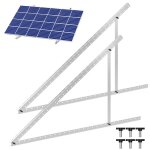 Yaskilosiu supports de montage inclinables pour panneau solaire 2x kit photovoltaique - kit solaire