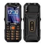 Yeemi q8 - 1 4g tlphone ip 24 pouces cran main main lampe de poche fm sos double sim double veille ...