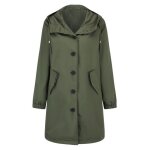 Yffushi femme veste coupe - vent dextrieur lger et respirant veste de pluie  capuche trench - coat ...