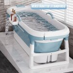 Yipeema. baignoire pliable pour adultes avec couvercle amovible pour petites salles de bain 118 x 62 ... Yipeema. baignoire pliable pour adultes avec couvercle amovible pour petites salles de bain 118 x 62 ...