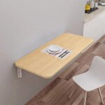Yipeema. table pliante murale multifonctionnelle dpliage / pliage rapide 60 * 30 * 16cm noyer.