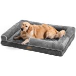 Yitahome panier - grand chien - gris - dehoussable - orthopdique - lit chien gant - matelas lavable ...