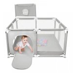 Yiyi. parc pour b�b� - parc pour animaux - avec 50 balles - 126 * 126 * 66cm.